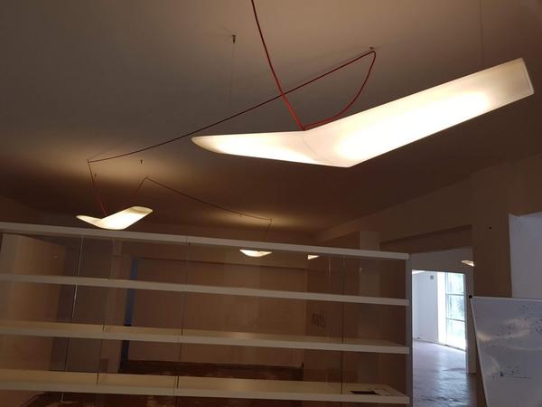 155#3279 Lampade da soffitto Artemide Gabbiano in vendita - foto 6
