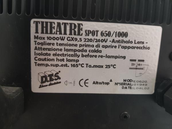 10#3303 Teste rotanti Dts Xr 250 wash e spot in vendita - foto 7