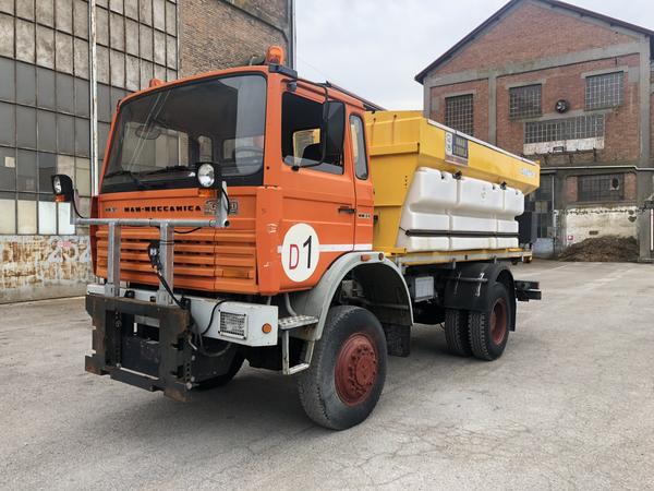 14#3330 Sgombraneve e spargisale Man Mecccanica 4x4 in vendita - foto 1