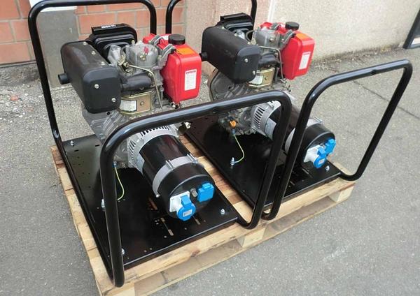 1#3332 Gruppi elettrogeni con motore Diesel Lombardini in vendita - foto 2