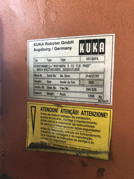 2#3333 Pallettizzatore Kuka in vendita - foto 3