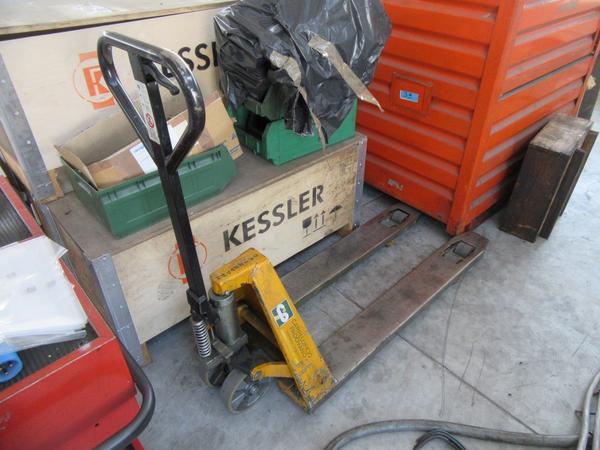 12#3342 Carrello elevatore Linde SE20 e transpallet in vendita - foto 12