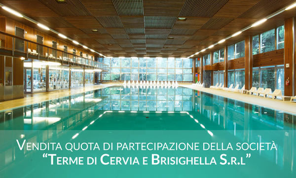 1#3353 Quota di partecipazione del 38,41% del capitale sociale Terme di Cervia e Brisighella S.r.l in vendita - foto 1