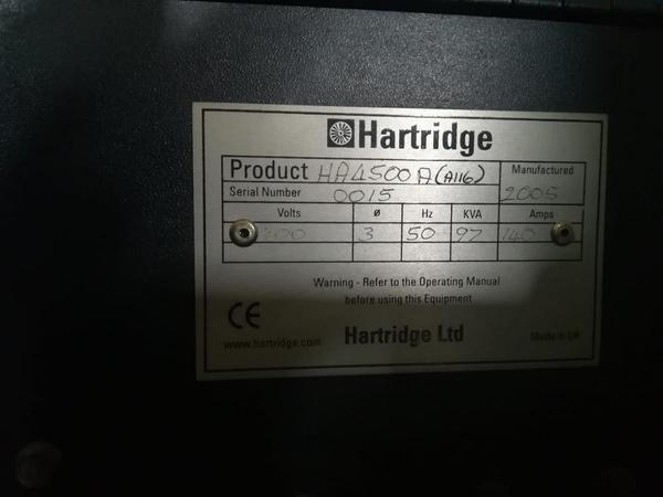 1#3354 BANCO HA4500 Hartridge in vendita - foto 9