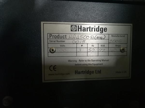 1#3354 BANCO HA4500 Hartridge in vendita - foto 40