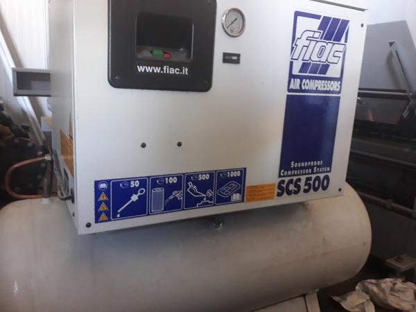 7#3354 Cesoia BBM e compressore FIAC in vendita - foto 9
