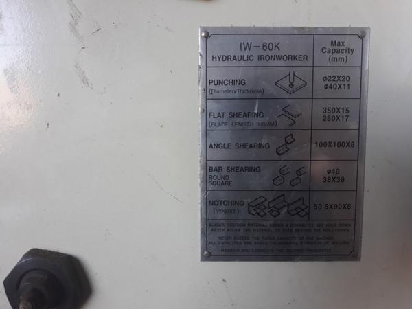 7#3354 Cesoia BBM e compressore FIAC in vendita - foto 14