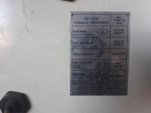 7#3354 Cesoia BBM e compressore FIAC in vendita - foto 16