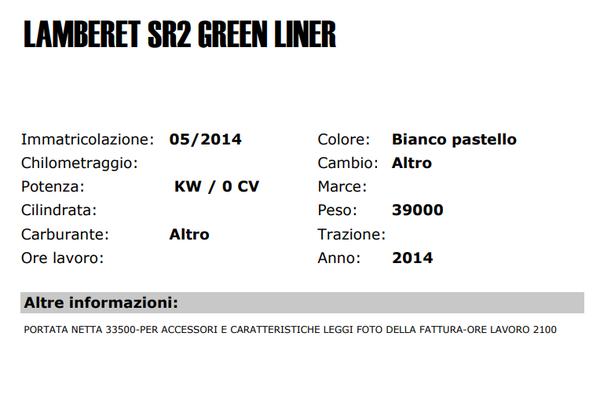 13#3361 Semirimorchio Lamberet SR2 Green Liner in vendita - foto 2