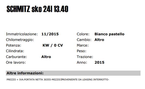 20#3361 Rimorchio Schmitz sko in vendita - foto 2