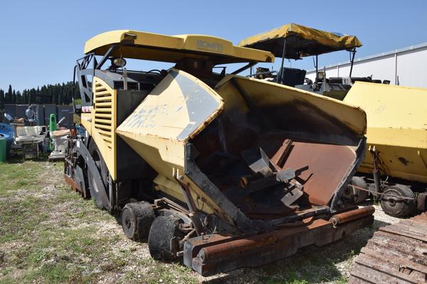 1#3367 Vibrofinitrice gommata Bomag 600 P HCE in vendita - foto 5