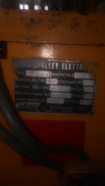 8#3370 Sollevatore a batteria Icem in vendita - foto 6
