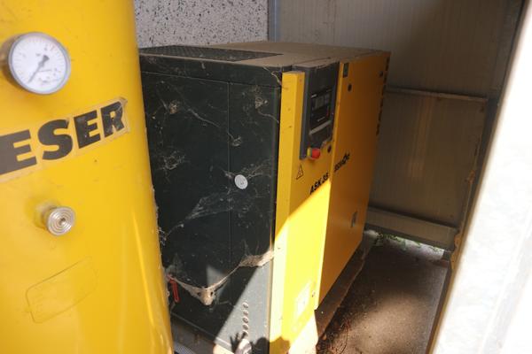 18#3383 Compressore Kaeser ed essicatore Abac in vendita - foto 1