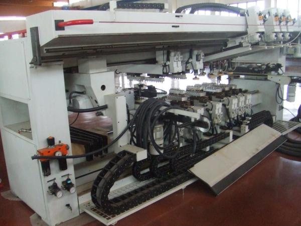 18#3388 Linea di foratura inseritura Morbidelli revisionata e verniciata a nuovo in vendita - foto 8