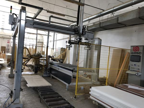 1#3397 Linea lavorazione porte Sm Eurodoor Cnc in vendita - foto 2