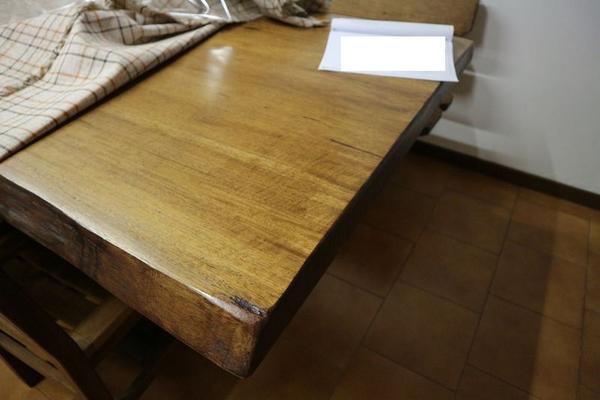 4#3413 Tavolo artigianale in noce e arredamento in vendita - foto 8