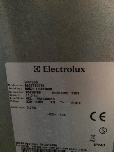 14#3422 Macchine lavacentrifughe con essicatoi Electrolux in vendita - foto 15