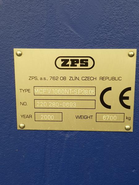 16#3423 Centro di lavoro verticale ZPS mod MCFV 1060 NT in vendita - foto 16