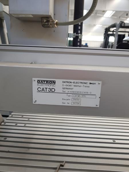 20#3423 Pantografo Datron CAT3D MXL in vendita - foto 8