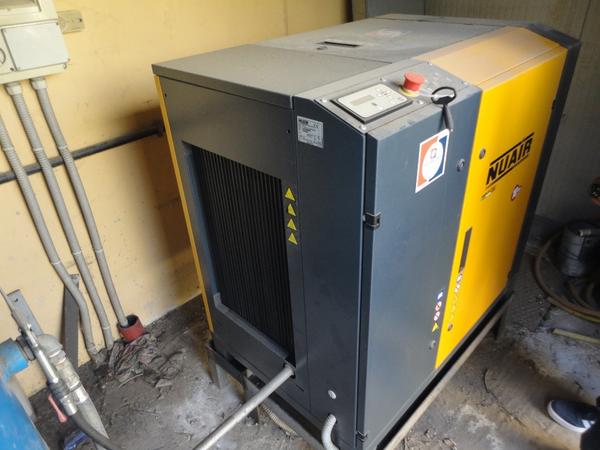 13#3429 Essiccatore Hiross e compressore Nuair Jupiter in vendita - foto 6