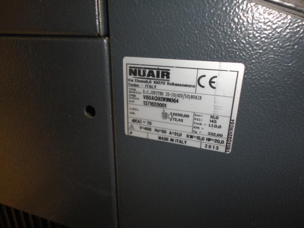 13#3429 Essiccatore Hiross e compressore Nuair Jupiter in vendita - foto 8