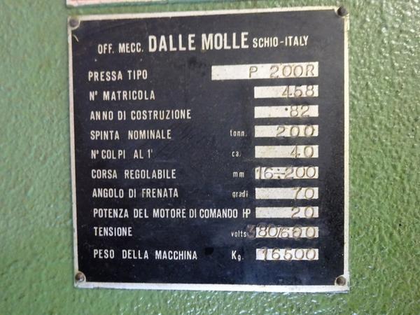 8#3432 Pressa Dalle Molle in vendita - foto 5