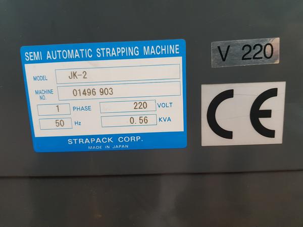10#3435 Macchina semiautomatica Strapack jk2 in vendita - foto 3