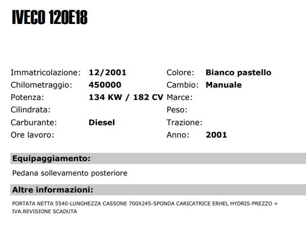 8#3437 Autocarro Fiat Iveco 120E18 in vendita - foto 2