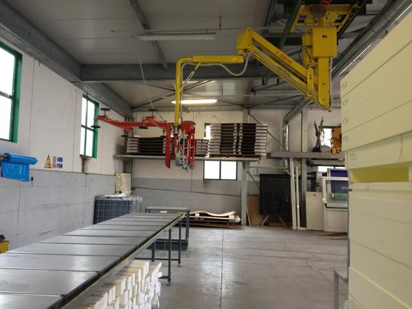 1#3456 Linea di incollaggio per la produzione in continuo di pannelli sandwich termoisolanti in vendita - foto 13