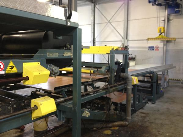 1#3456 Linea di incollaggio per la produzione in continuo di pannelli sandwich termoisolanti in vendita - foto 18