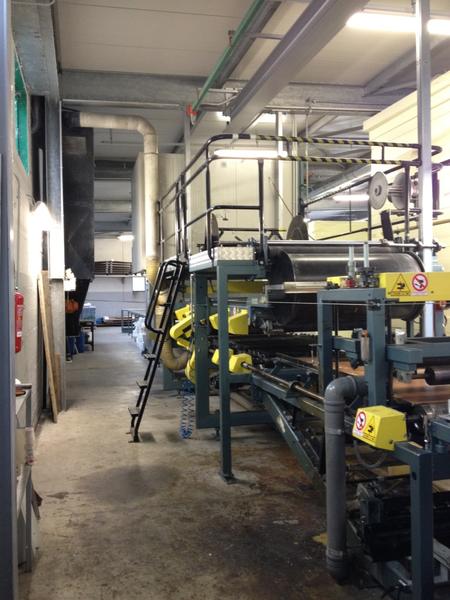 1#3456 Linea di incollaggio per la produzione in continuo di pannelli sandwich termoisolanti in vendita - foto 20