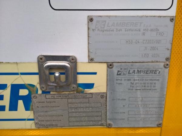 2#3464 Semirimorchio con cassone frigo Omar Srl in vendita - foto 7