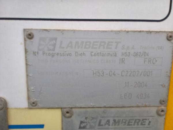 2#3464 Semirimorchio con cassone frigo Omar Srl in vendita - foto 10