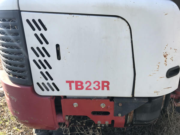 1#3475 Mini escavatore cingolato Takeuchi TB23R in vendita - foto 5