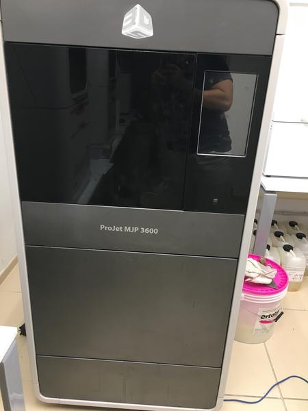 1#3487 Stampante 3D System e forno per pulizia delle stampe in vendita - foto 2