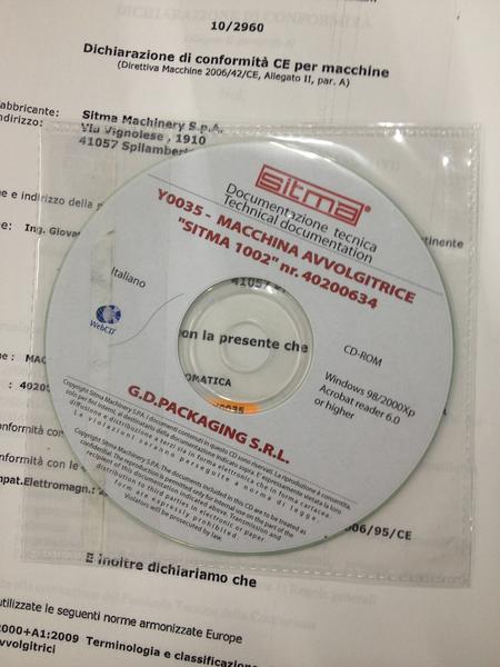1#3499 Macchina avvolgitrice  per confezionamento con film plastico in vendita - foto 25