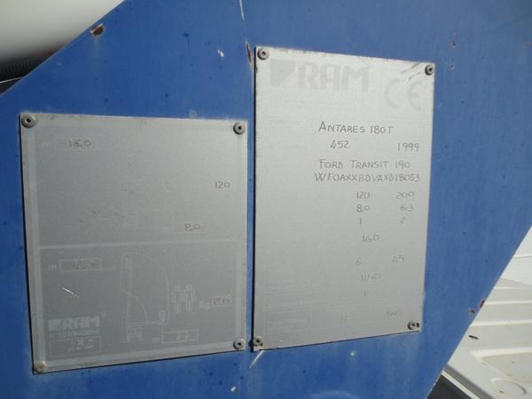 1#3514 Autocarro Ford Transit con piattaforma aerea in vendita - foto 14