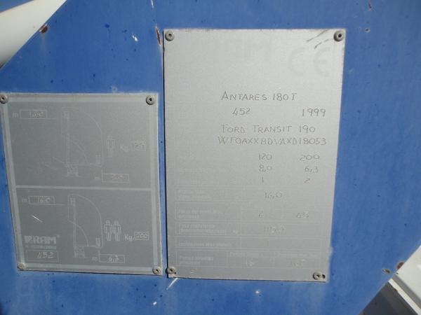 1#3514 Autocarro Ford Transit con piattaforma aerea in vendita - foto 15