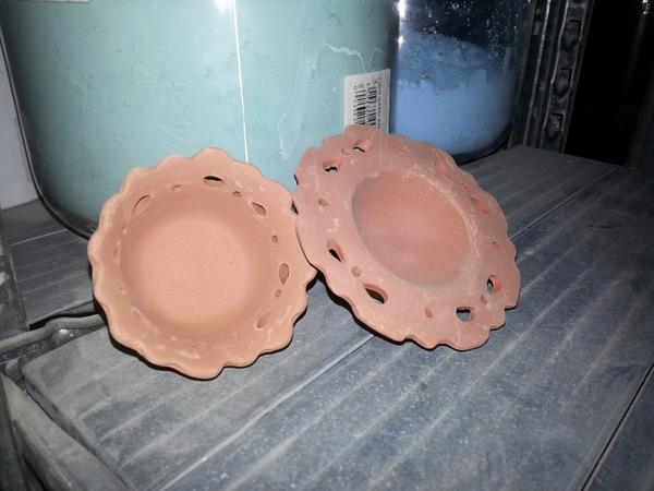 2#3522 Piatti in terracotta grezza e smaltata in vendita - foto 5