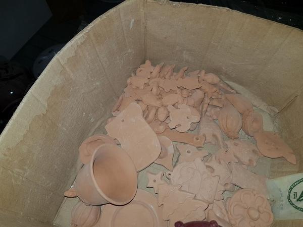 5#3522 Oggettistica in terracotta grezza in vendita - foto 10