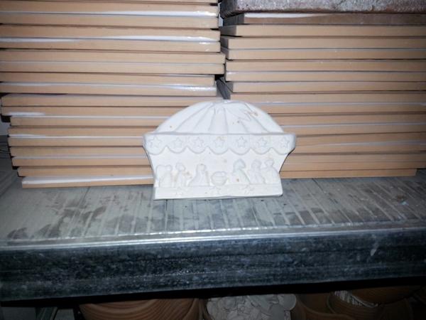 6#3522 Oggettistica di terracotta in pasta bianca in vendita - foto 6