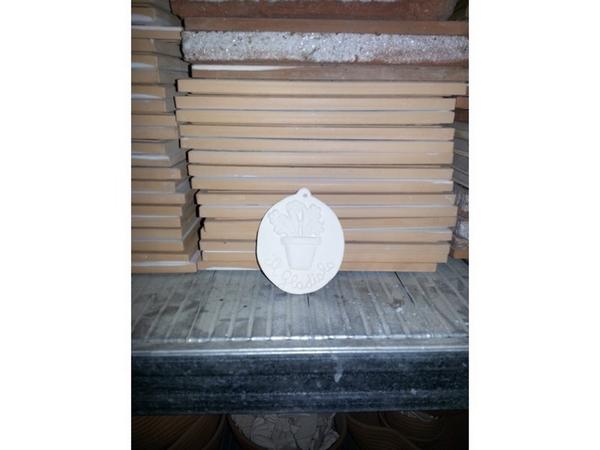 6#3522 Oggettistica di terracotta in pasta bianca in vendita - foto 7