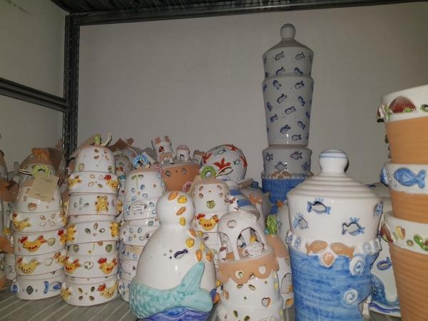 7#3522 Oggettistica in terracotta smaltata in vendita - foto 1