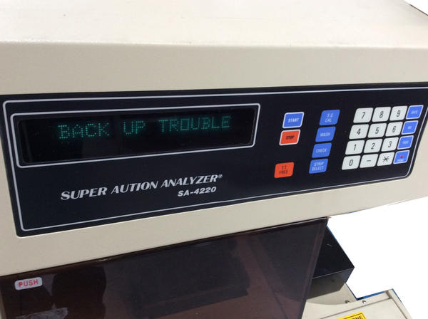 22#3525 Super Aution Analyzer SA-4220 in vendita - foto 2