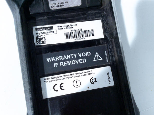 7#3525 Lettori di codici a barre Psion Teklogix 7535 in vendita - foto 5