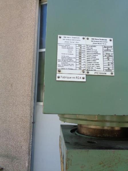 8#3528 Pressa Veb 100 Ton in vendita - foto 3