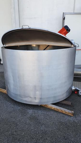 20#3529 Cisterna con doppia camera in inox con agitatore in vendita - foto 1