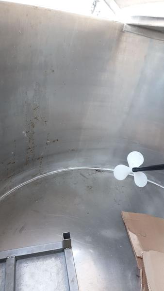 20#3529 Cisterna con doppia camera in inox con agitatore in vendita - foto 3