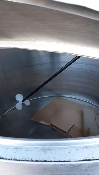 20#3529 Cisterna con doppia camera in inox con agitatore in vendita - foto 4