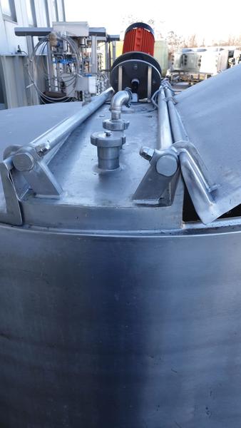20#3529 Cisterna con doppia camera in inox con agitatore in vendita - foto 5